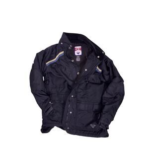 Roxy x Quiksilver Postal Carrier Jacket Womens XL Fleece Lined Mailman Costume